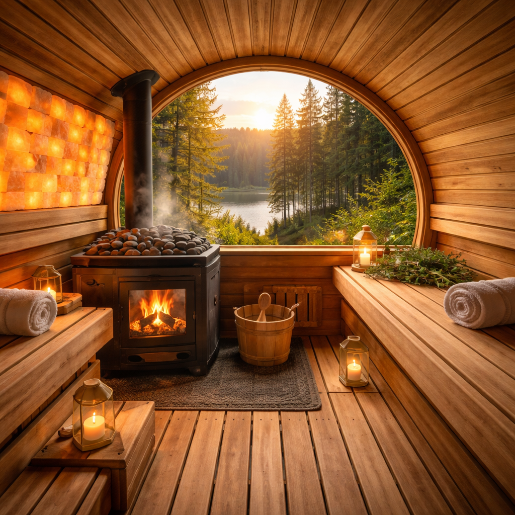 Indoor and Outdoor Sauna Builder Near You